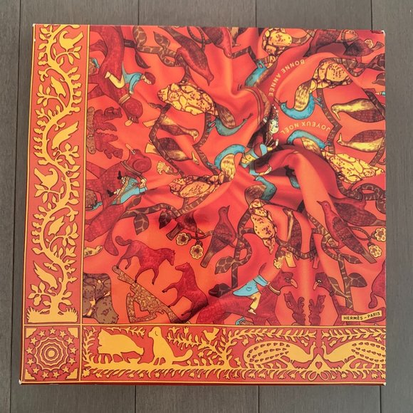 HERMES *Rare* Vintage Printed Gift Box - Picture 1 of 8